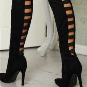 Thigh high boots